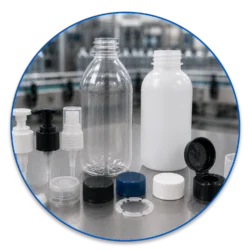 assembled components for plastic bottle packaging assembled components for plastic bottle packaging
