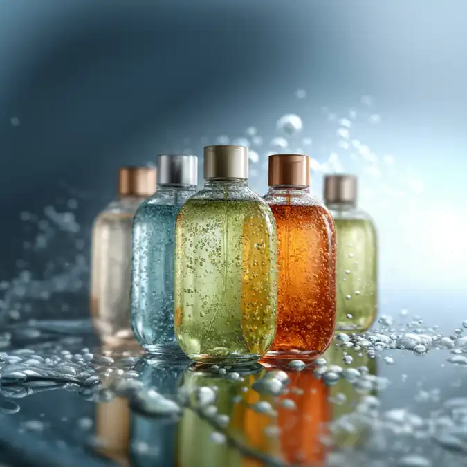 Assorted PET Shampoo Bottles Assorted PET Shampoo Bottles