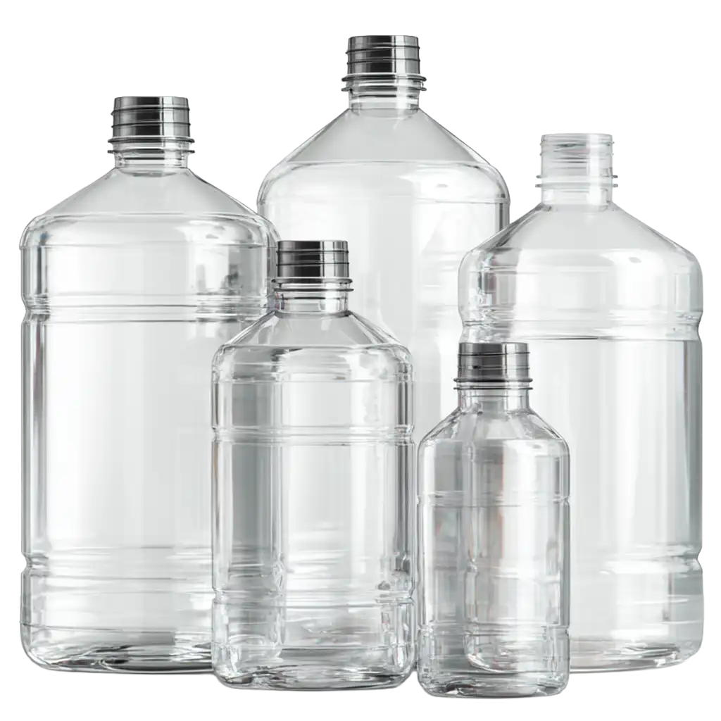Industrial PET Plastic Bottles Industrial Chemical PET bottles