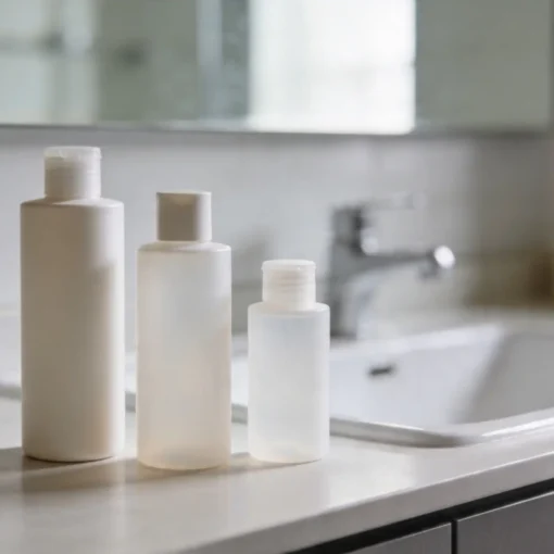hdpe plastic cosmetic bottle packaging hdpe plastic cosmetic bottle packaging on top of bathroom vanity.